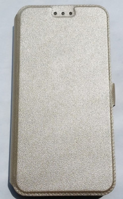 Кожени калъфи Кожени калъфи за Samsung  Кожен калъф тефтер стойка и клипс FLEXI Book Style за Samsung Galaxy Note Edge N915 златист